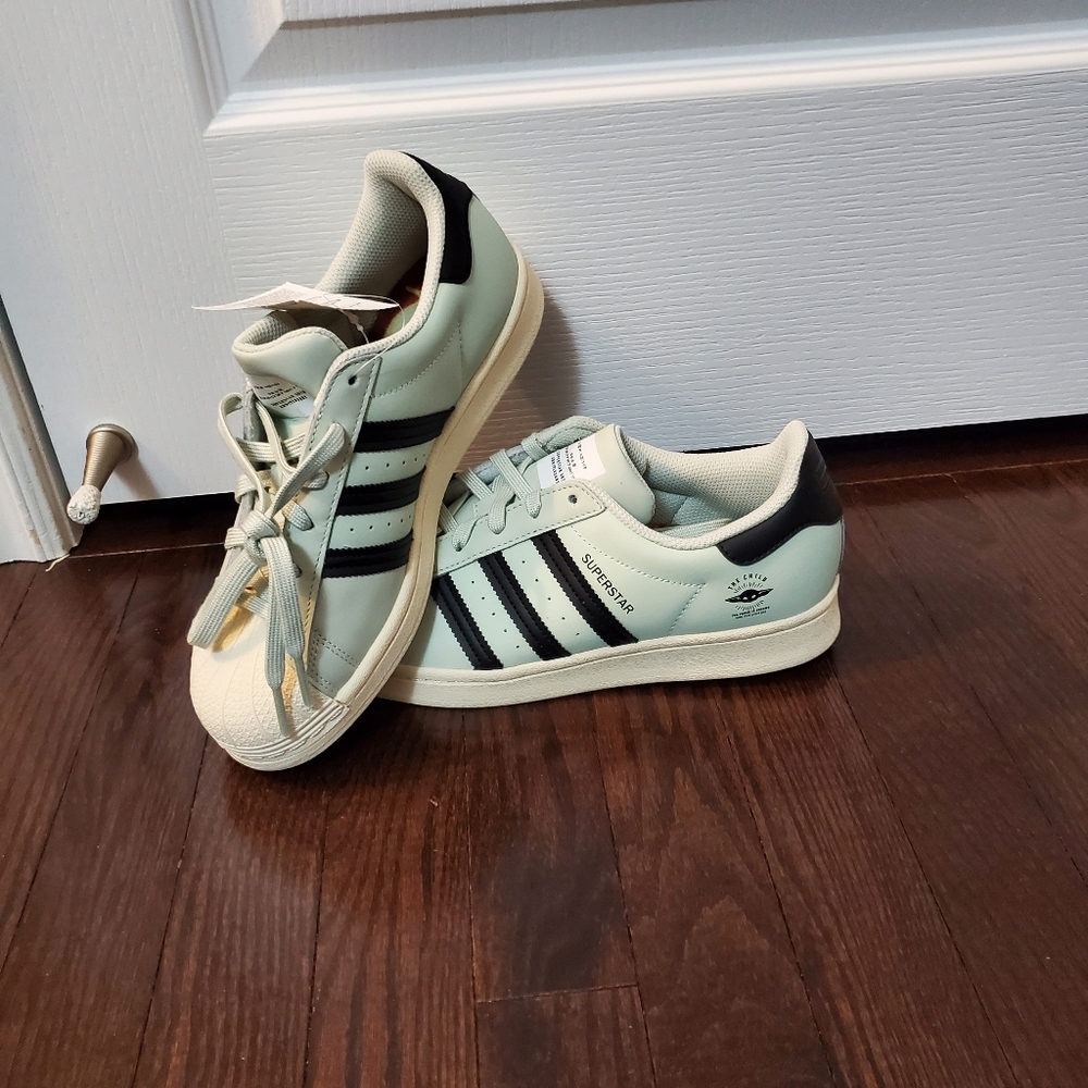 NWT Adidas Superstar "The Child" Mandalorian shoes